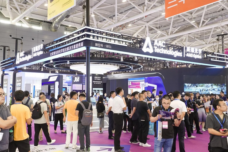 瑞聲科技旗下辰瑞光學(xué)展臺(tái)