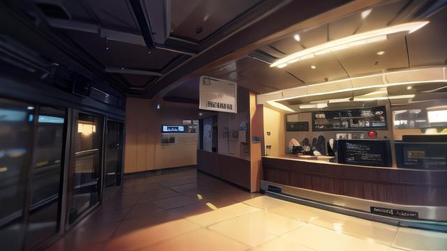 ▲風(fēng)格化后的咖啡店