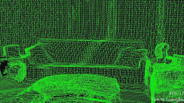 ▲HoloLens Spatial Mapping