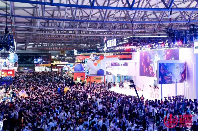 2023 ChinaJoy展會(huì)現(xiàn)場(chǎng)