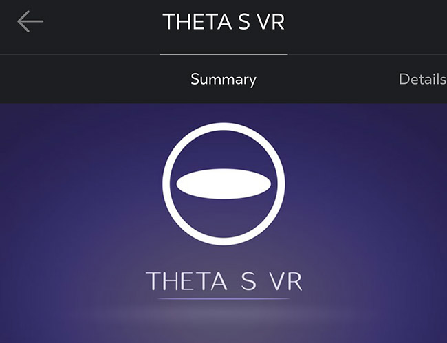 Theta S應(yīng)用登陸Gear VR